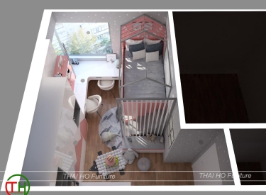 Thi công trọn gói nội thất Chung cư Diamond Riverside Quận 8