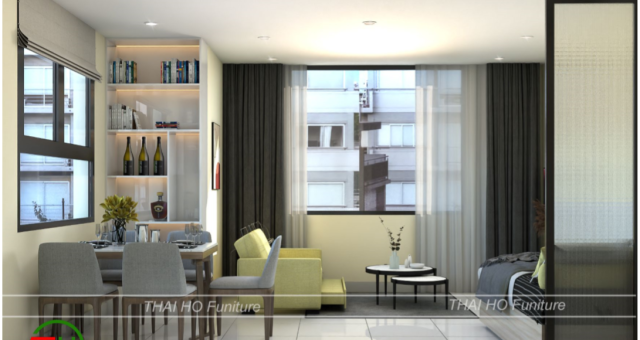 Thi công trọn gói nội thất Shop House Căn hộ The EverRich Infinity