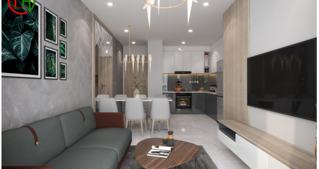 Thi công trọn gói nội thất Căn Hộ Imperial Place Quận 9
