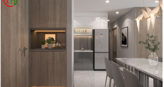 Thi công trọn gói nội thất Căn Hộ Imperial Place Quận 9