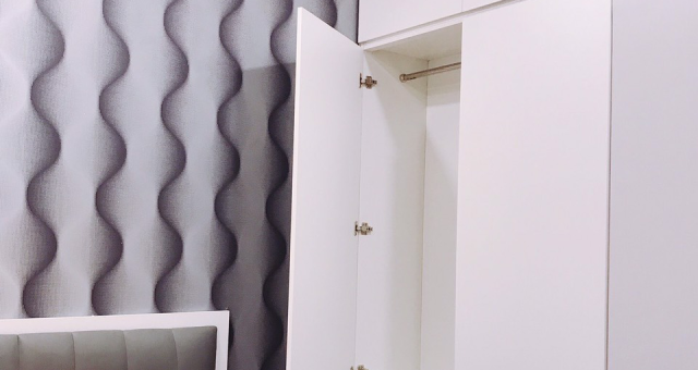 Thi công nội thất phòng khách và phòng ngủ nhà Chị Tâm Hocmon
