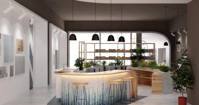 Thi công trọn gói nội thất Showroom Mao Trung