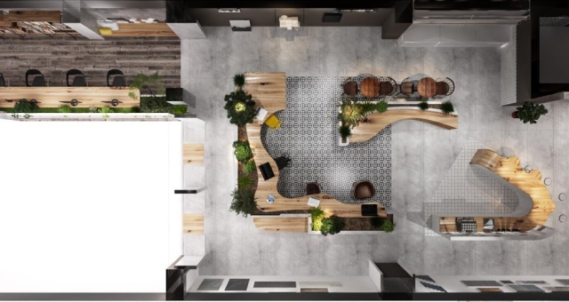 Thi công trọn gói nội thất Showroom Mao Trung